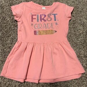 Pink First Grade Top
